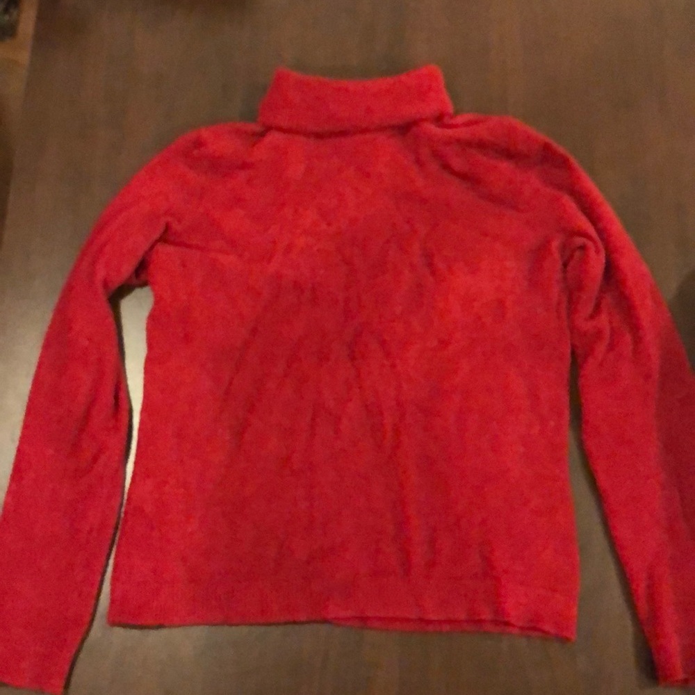 Red sweater
